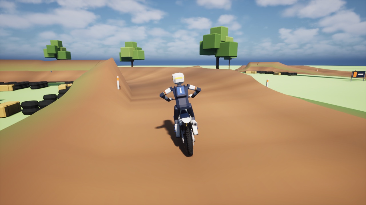 The track